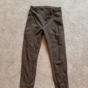 Lululemon Dark Green mid- length Leggings